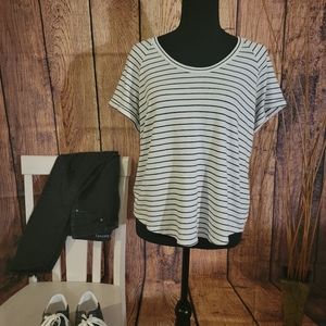 Petite striped top
